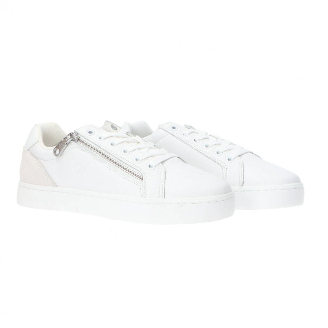 CLASSIC CUPSOLE ZIP LOW IN Bianco CLASSIC CUPSOLE ZIP LOW IN Bianco 2