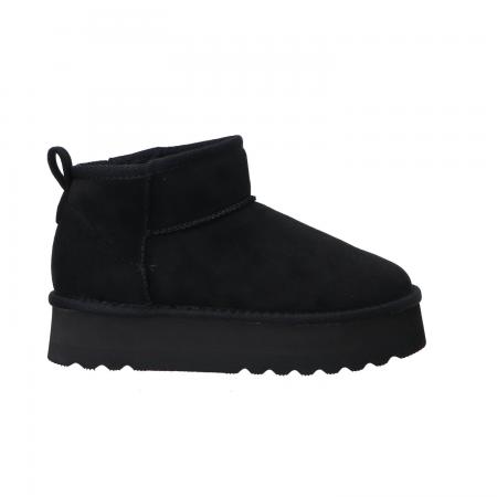 Stivaletti E Stivali Donna FL241 Ecopelliccia Nero
