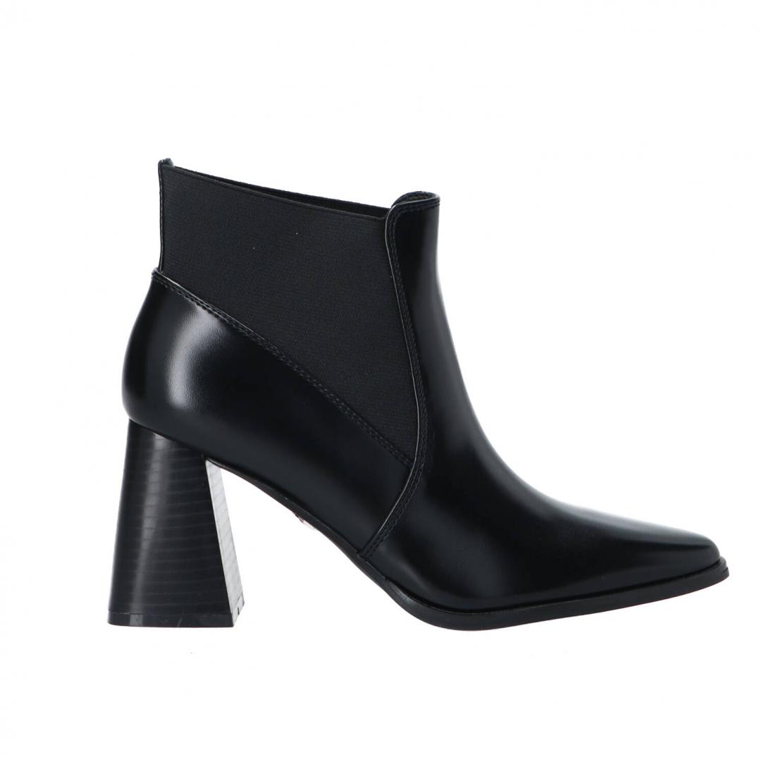 GV93 Stiletto tacco largo Nero 1