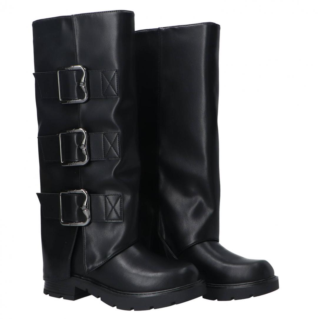 GR559 Triple fibbie Nero 2