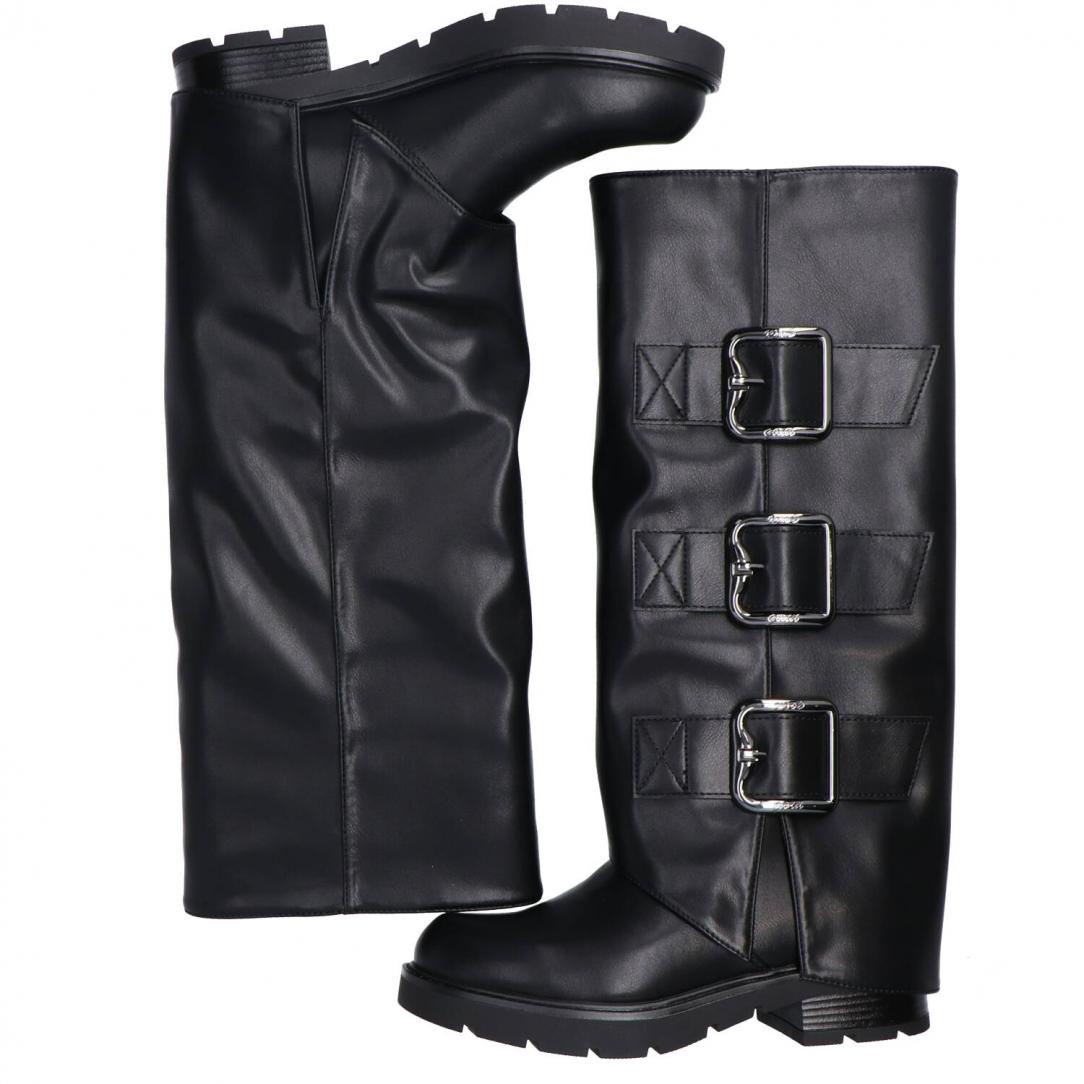 GR559 Triple fibbie Nero 5
