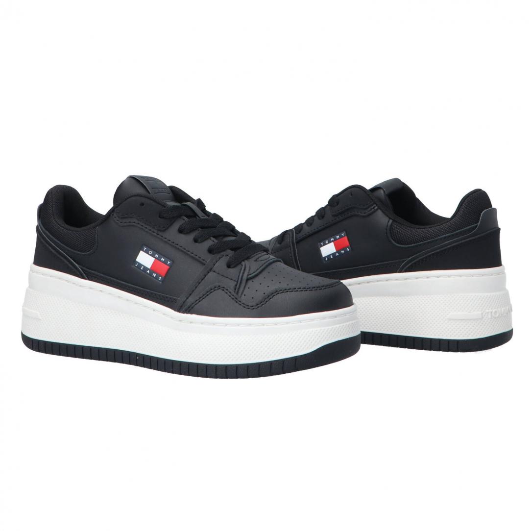 TJW RETRO BASKET PLATFORM Nero TJW RETRO BASKET PLATFORM Nero 3