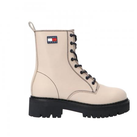 Anfibi Donna TJW URBAN LACE UP BOOT Beige