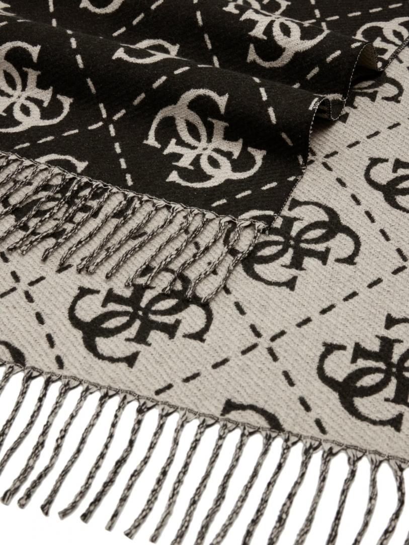 AW5217 SCARF 70X190 Nero AW5217 SCARF 70X190 Nero 2