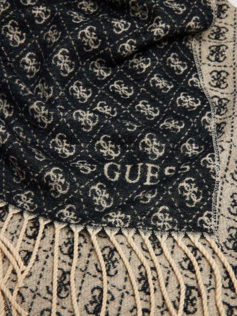 AW5423 SCARF 60X180 Nero AW5423 SCARF 60X180 Nero 2