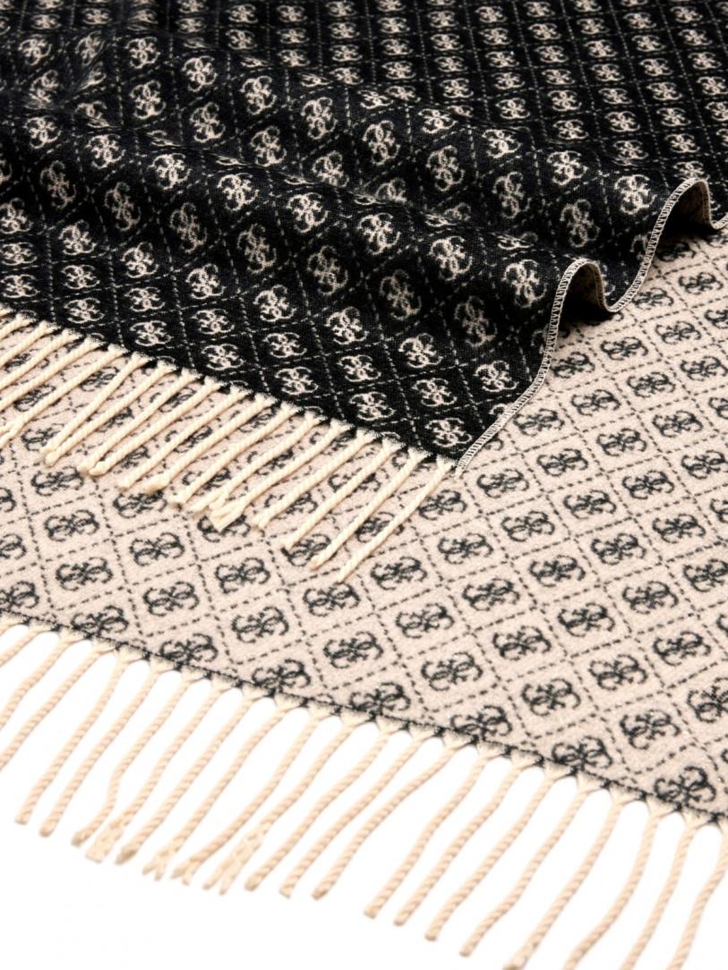 AW5423 SCARF 60X180 Nero AW5423 SCARF 60X180 Nero 3
