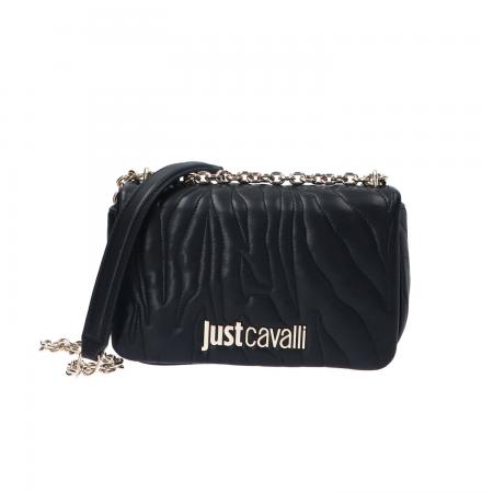 Borse A Spalla Donna JC E-QUILTED ZEBRA SYLE 4 Nero