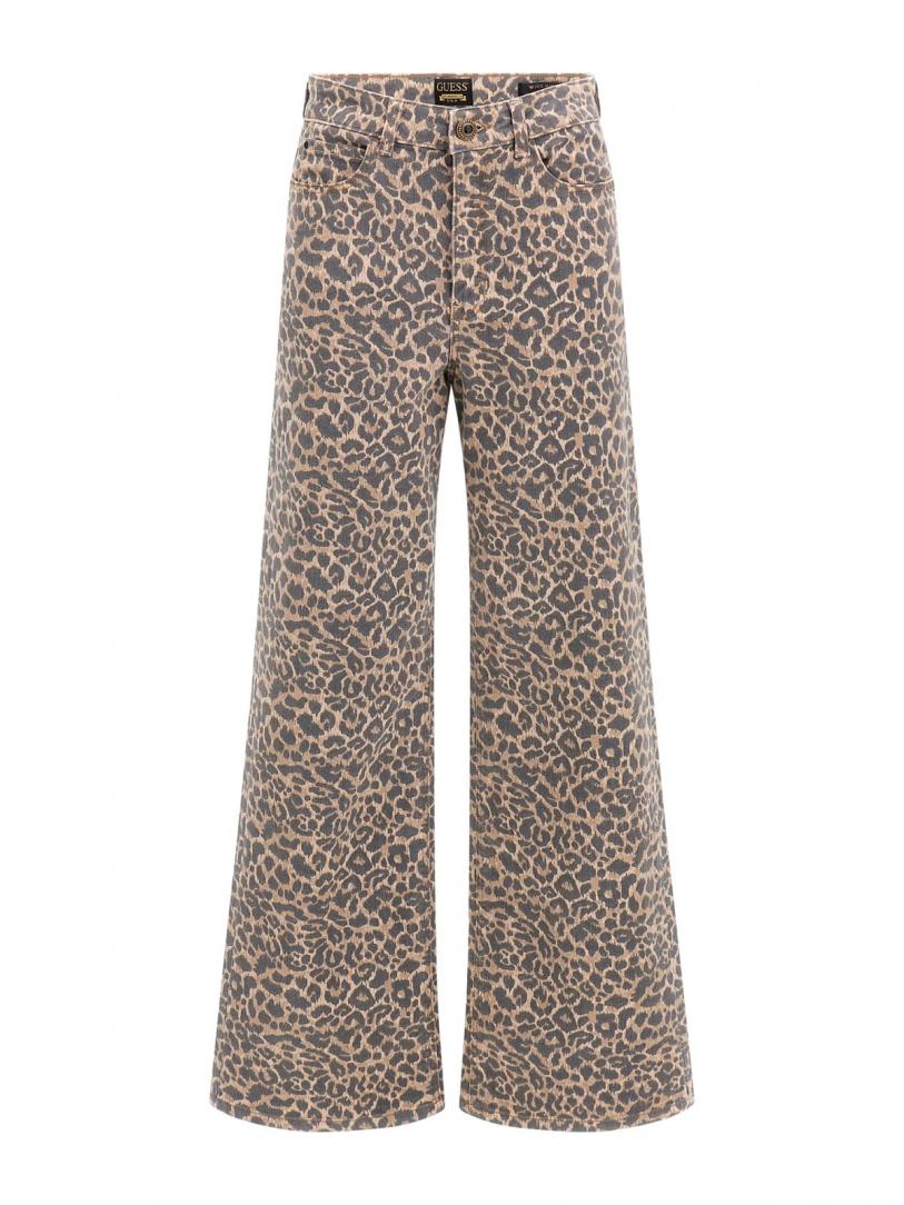 WIDE LEG marrone animalier WIDE LEG marrone animalier 1