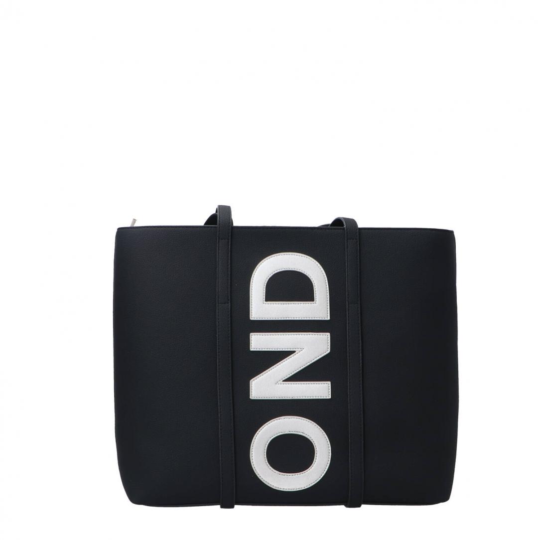 SHOPPING BAG NIEPI Nero argento SHOPPING BAG NIEPI Nero argento 3