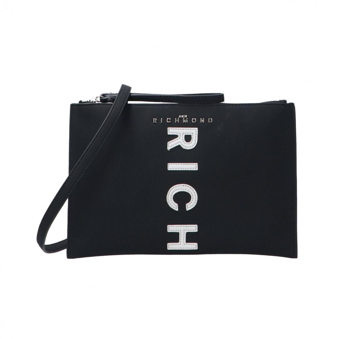 POCHETTE ANYAMI Nero argento POCHETTE ANYAMI Nero argento 1