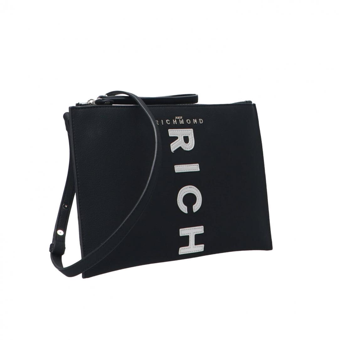 POCHETTE ANYAMI Nero argento POCHETTE ANYAMI Nero argento 2