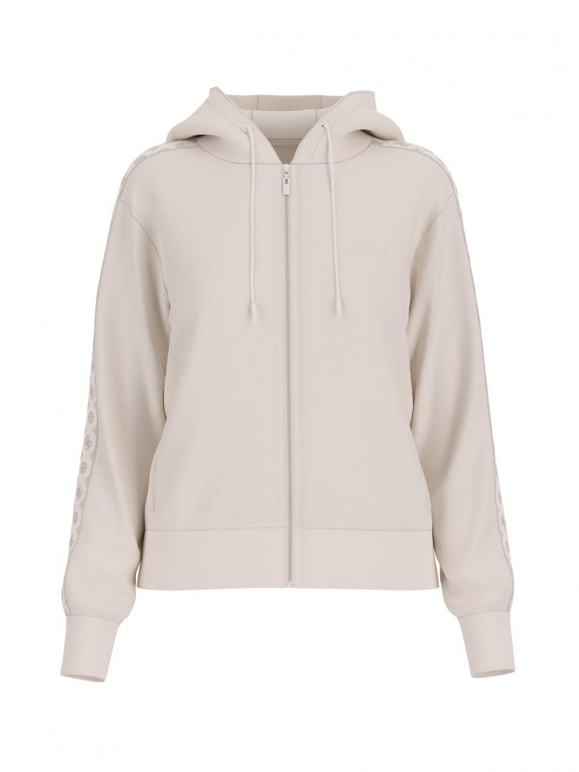 MARYELLA FULL ZIP SWEATSHIRT Beige MARYELLA FULL ZIP SWEATSHIRT Beige 1