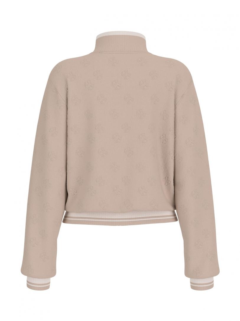 PAULINA FULL ZIP SWEATSHIRT Beige PAULINA FULL ZIP SWEATSHIRT Beige 2