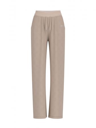 Tute Donna PAULINA WIDE LEG PANTS Beige
