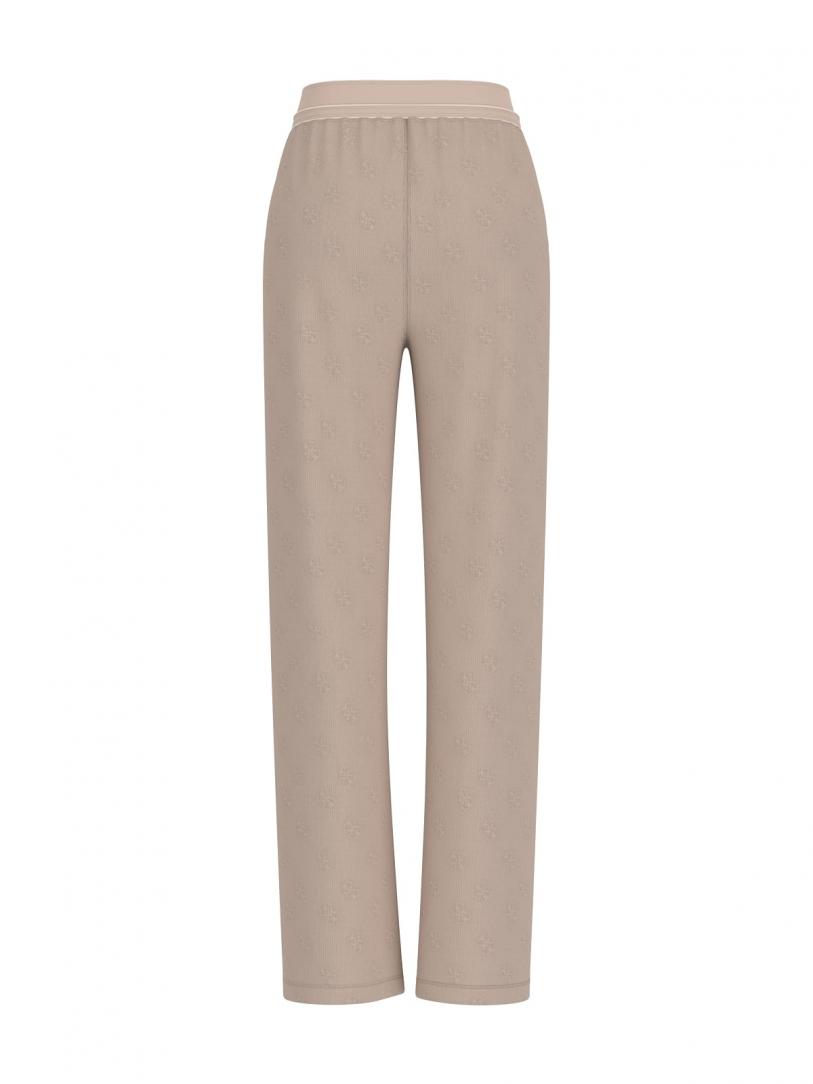 PAULINA WIDE LEG PANTS Beige PAULINA WIDE LEG PANTS Beige 2