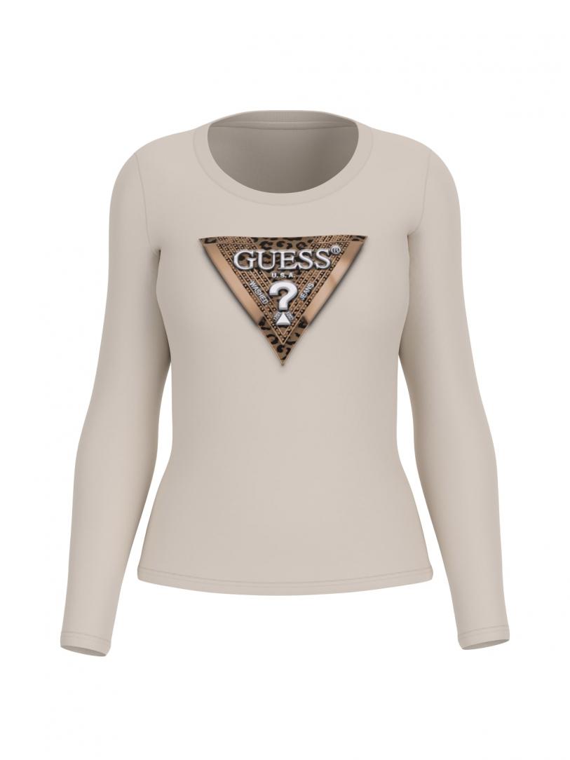 LS CN LEO TRIANGLE TEE Beige LS CN LEO TRIANGLE TEE Beige 1