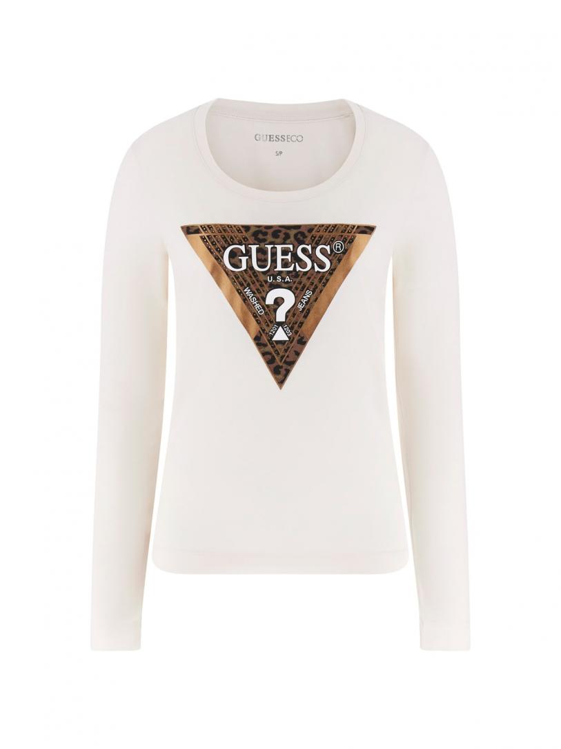 LS CN LEO TRIANGLE TEE Bianco LS CN LEO TRIANGLE TEE Bianco 1