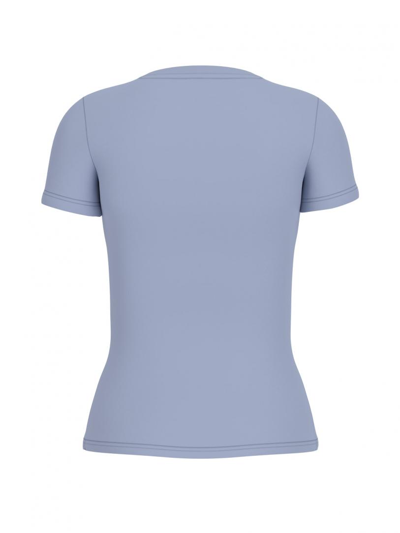 SS TRIANGLE FLOWERS TEE Azzurro SS TRIANGLE FLOWERS TEE Azzurro 2
