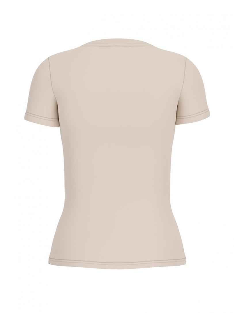 SS TRIANGLE FLOWERS TEE Beige SS TRIANGLE FLOWERS TEE Beige 2
