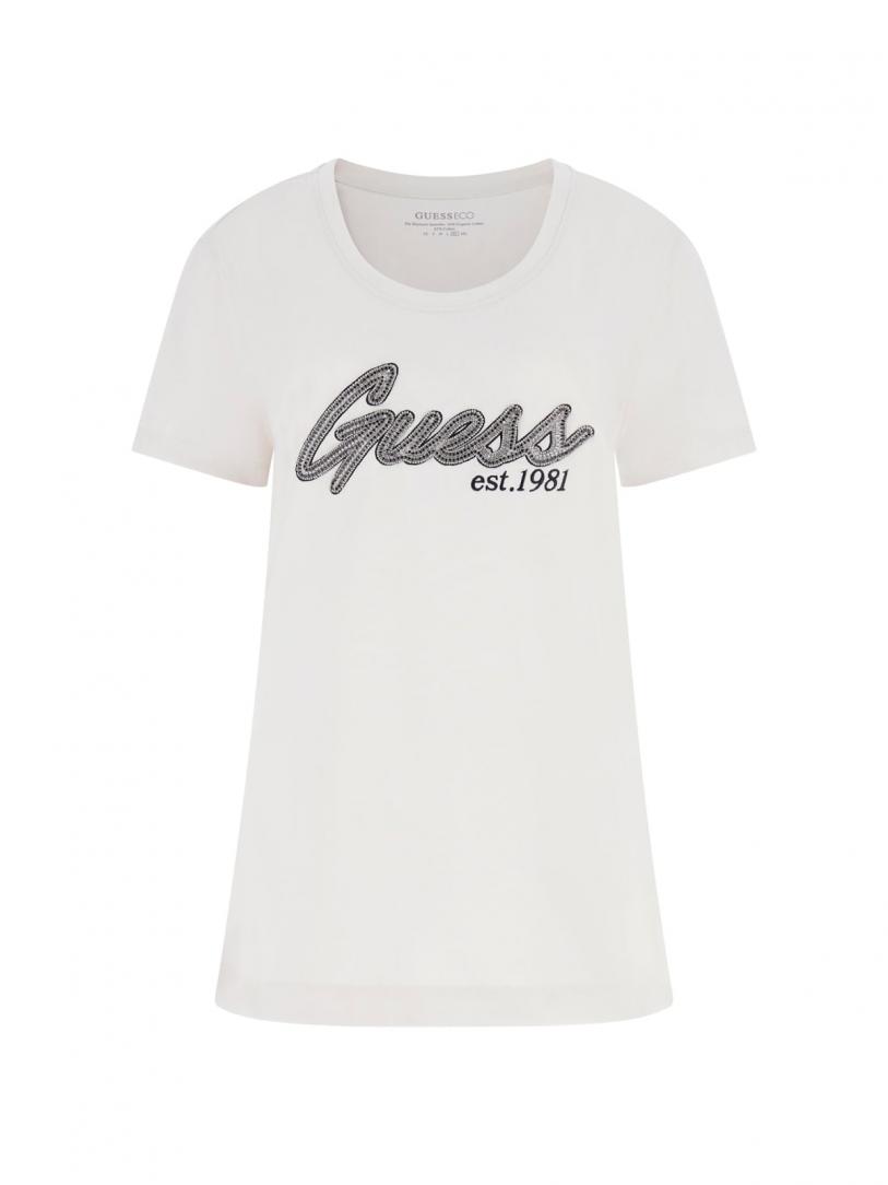 SS LOGO HOT FIX TEE Beige SS LOGO HOT FIX TEE Beige 1