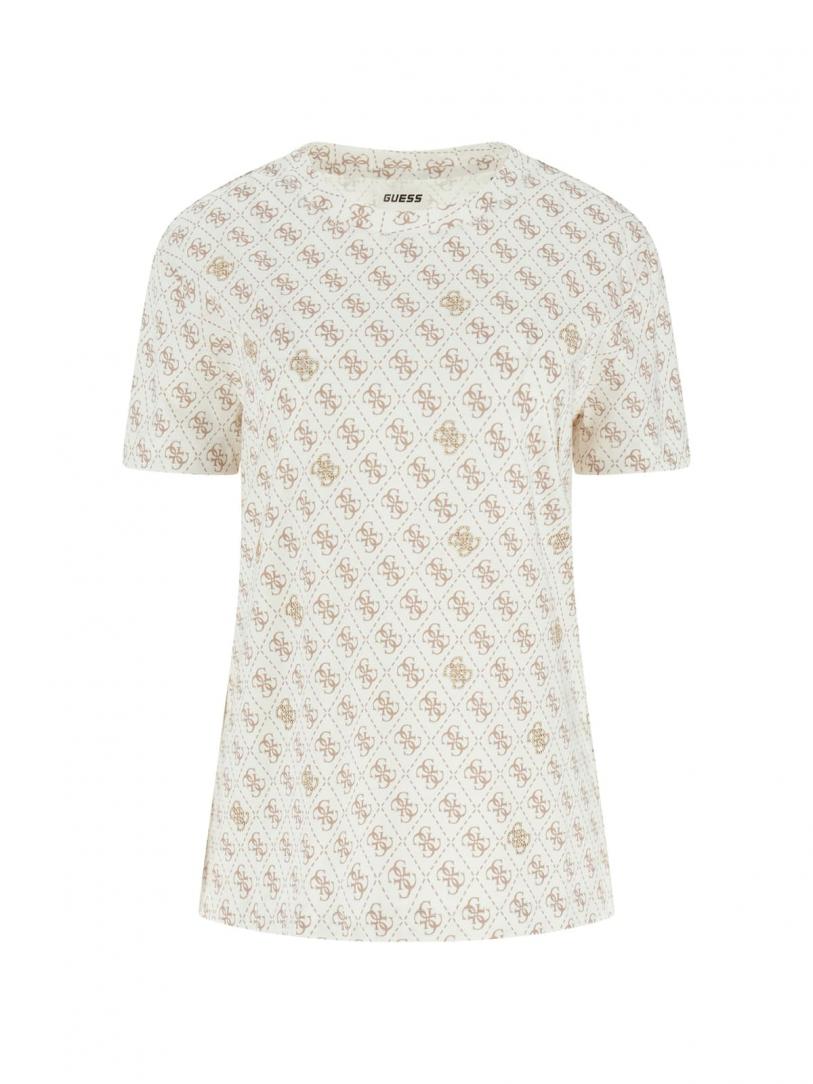 4G RHOMBUS STUDS SS T-SHIRT Bianco 4G RHOMBUS STUDS SS T-SHIRT Bianco 1