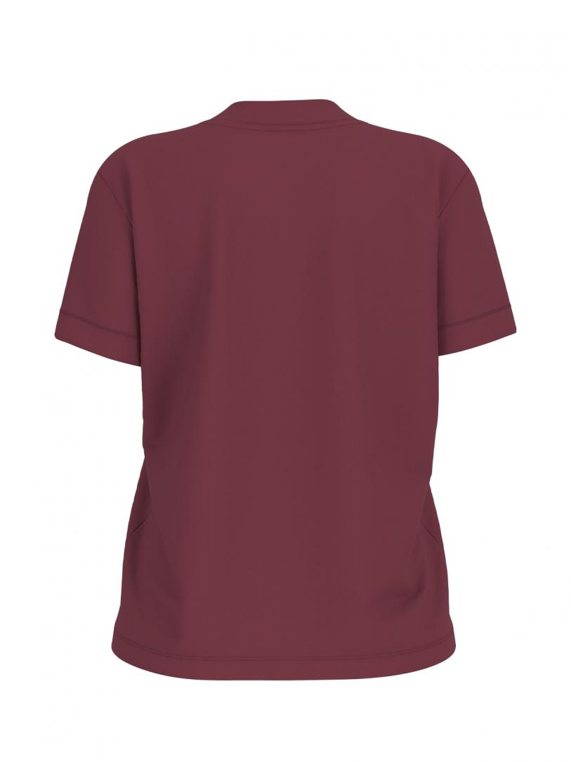 MENA SS T-SHIRT Bordeaux MENA SS T-SHIRT Bordeaux 2
