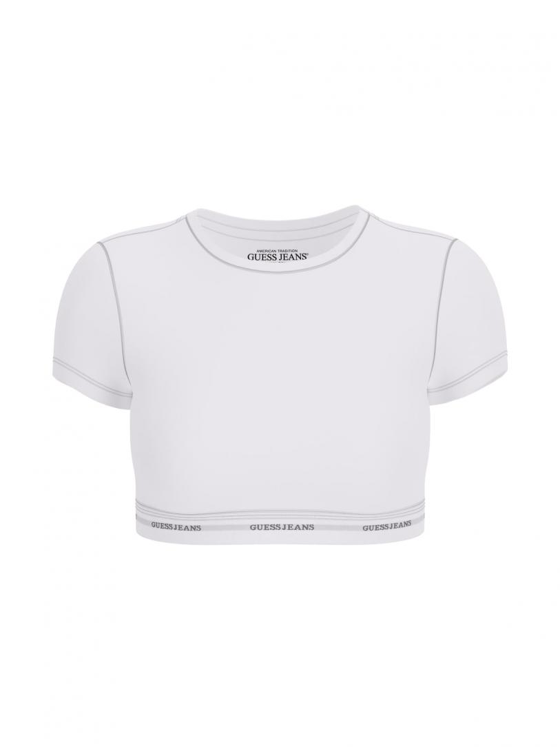 GJ SS CROP TOP Bianco GJ SS CROP TOP Bianco 1