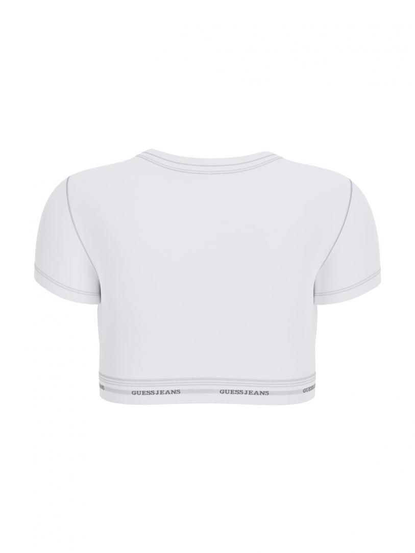 GJ SS CROP TOP Bianco GJ SS CROP TOP Bianco 2