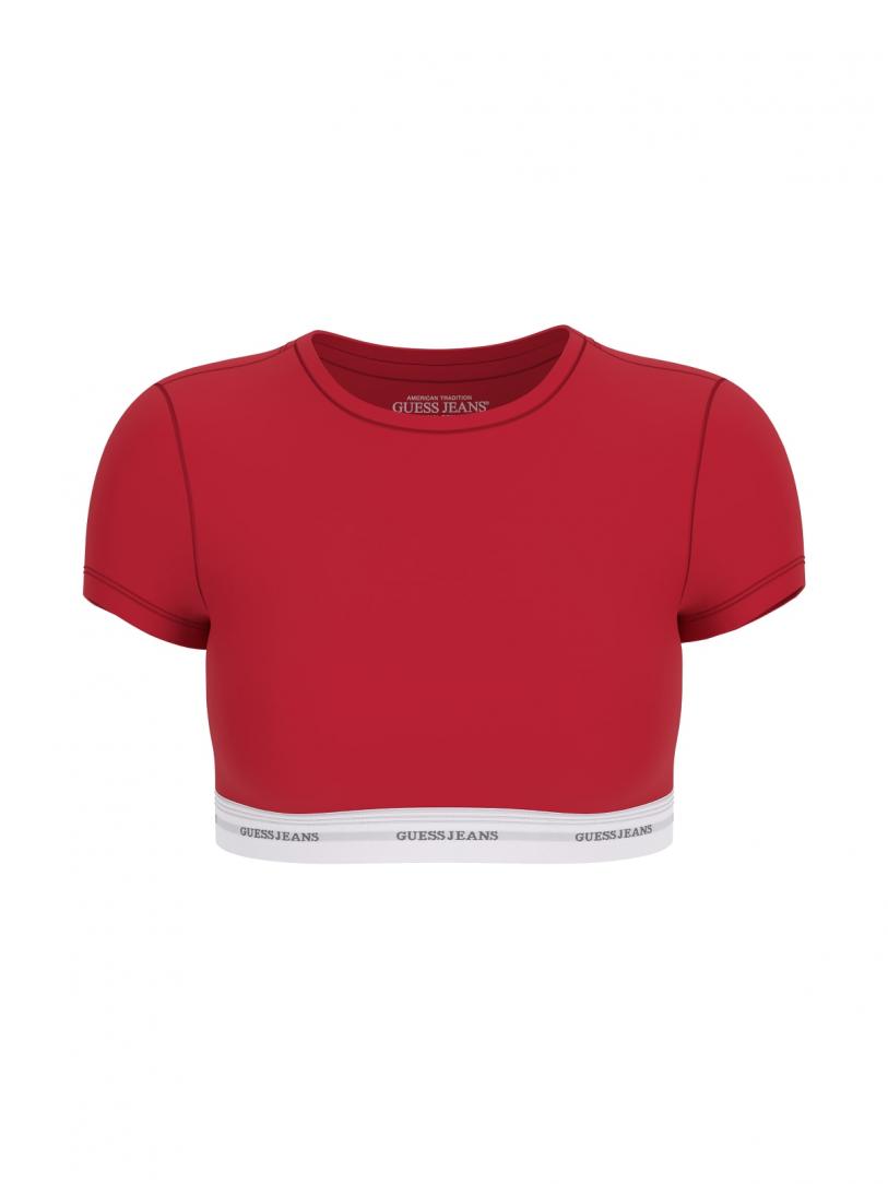 GJ SS CROP TOP Rosso GJ SS CROP TOP Rosso 1