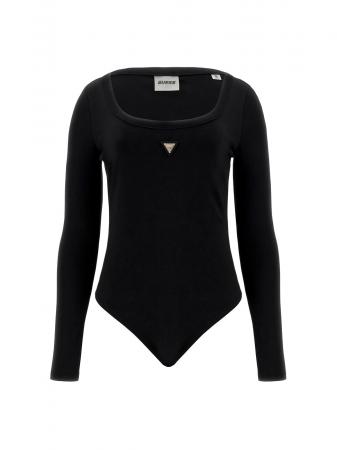 Body Donna COLETTE LS BODYSUIT Nero