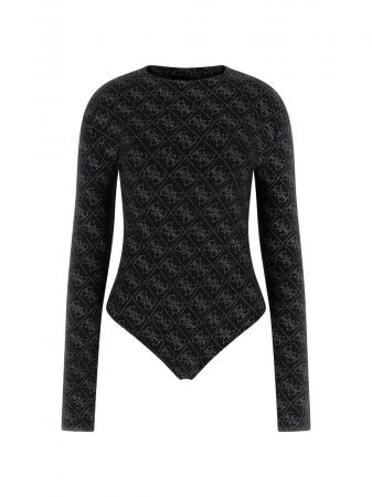 Body Donna LS TEODORA LOGO BODY Nero
