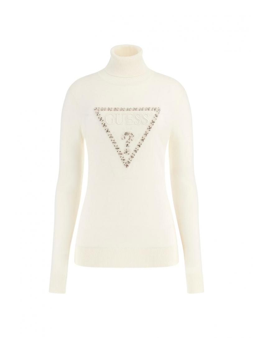 LS TN MELANIE TRIANGLE LOGO SW Bianco Panna LS TN MELANIE TRIANGLE LOGO SW Bianco Panna 1