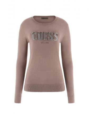 Maglioni Donna LS CN REYNA LOGO SWTR Beige