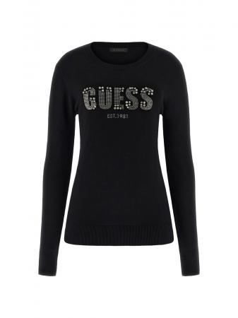 Maglioni Donna LS CN REYNA LOGO SWTR Nero