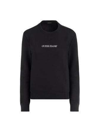 Felpe Donna GJ CN REG LOGO EMB SWEAT Nero