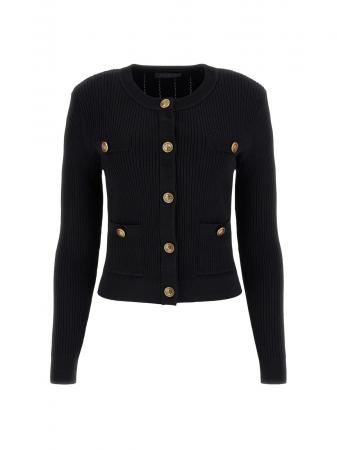 Cardigan Donna LS CN EMMIE CARDI SWTR Nero
