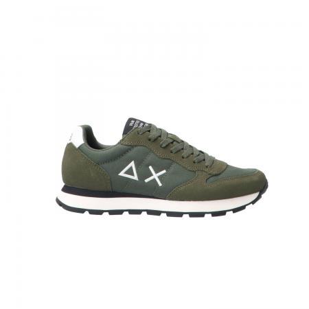 Sneakers Uomo Z45101 TOM SOLID verde scuro
