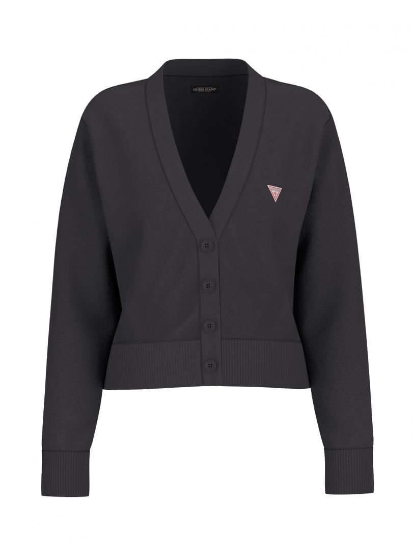 GJ LS VN MINI TRIANGLE CARDI Nero 1