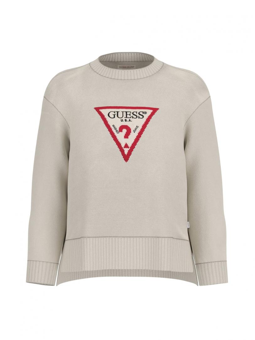 GJ LS CN BIG TRIANGLE SWTR Bianco GJ LS CN BIG TRIANGLE SWTR Bianco 1