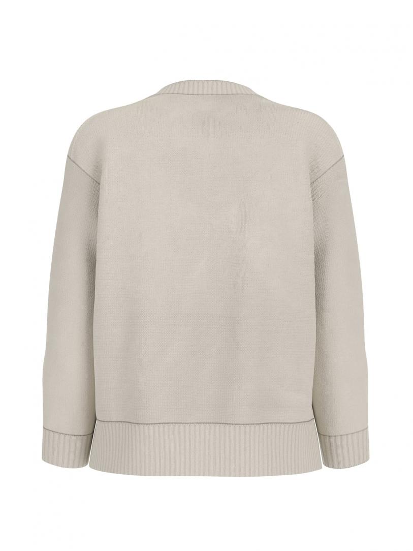 GJ LS CN BIG TRIANGLE SWTR Bianco GJ LS CN BIG TRIANGLE SWTR Bianco 2