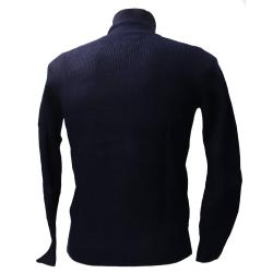 GL35051-F25 INTRECCIATO COLLO ALTO Blu