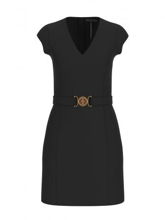 Vestiti Donna CHRISSY V NECK BELTED DRESS...