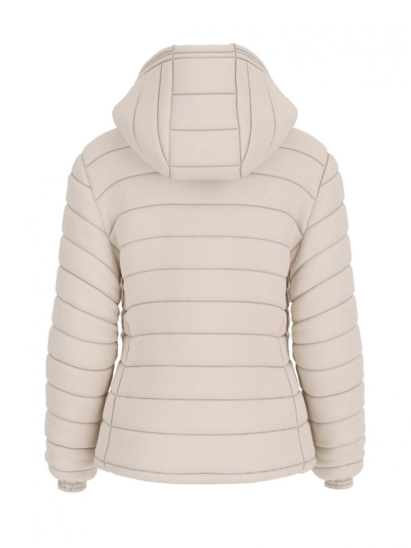GJ HOODED PUFFER Bianco  GJ HOODED PUFFER Bianco 2