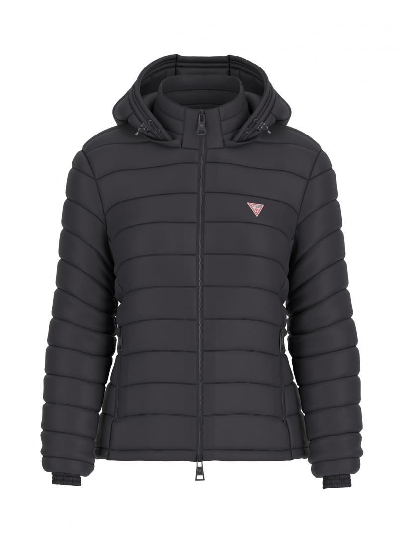 GJ HOODED PUFFER Nero GJ HOODED PUFFER Nero 1