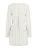 Guess Vestiti Vestiti LS SANDRA TWEED DRESS Bianco - Foto 2