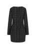 Guess Vestiti Vestiti LS SANDRA TWEED DRESS Nero - Foto 2