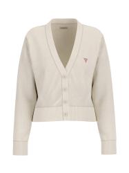 Guess Cardigan Cardigan GJ LS VN MINI TRIANGLE CARDI Bianco