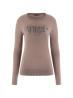 Guess Maglioni Maglioni LS CN REYNA LOGO SWTR Beige - Foto 1