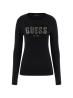 Guess Maglioni Maglioni LS CN REYNA LOGO SWTR Nero - Foto 1