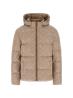 Guess Giubbotti Giubbotti ALLOVER LOGO PUFFA JACKET Beige - Foto 1